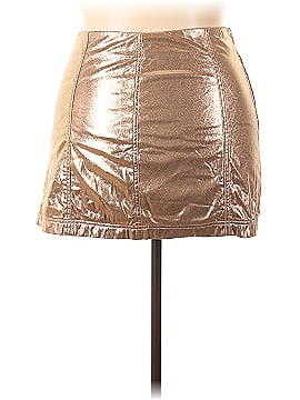 Wild Fable Faux Leather Skirt (view 2)
