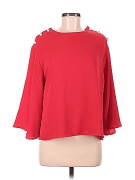 Zara Basic Long Sleeve Blouse (view 1)