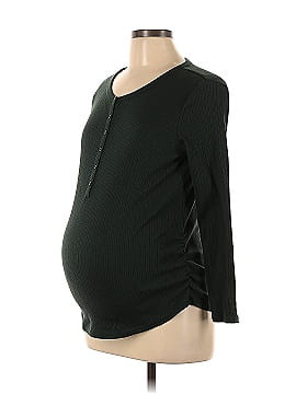 Old Navy - Maternity Long Sleeve Henley (view 1)