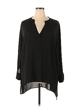 ELOQUII Long Sleeve Blouse (view 1)