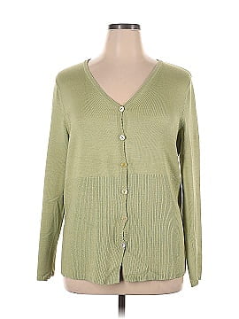 Carole Little Silk Cardigan (view 1)