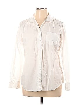 J.Crew Factory Store Long Sleeve Button-Down Shirt (view 1)