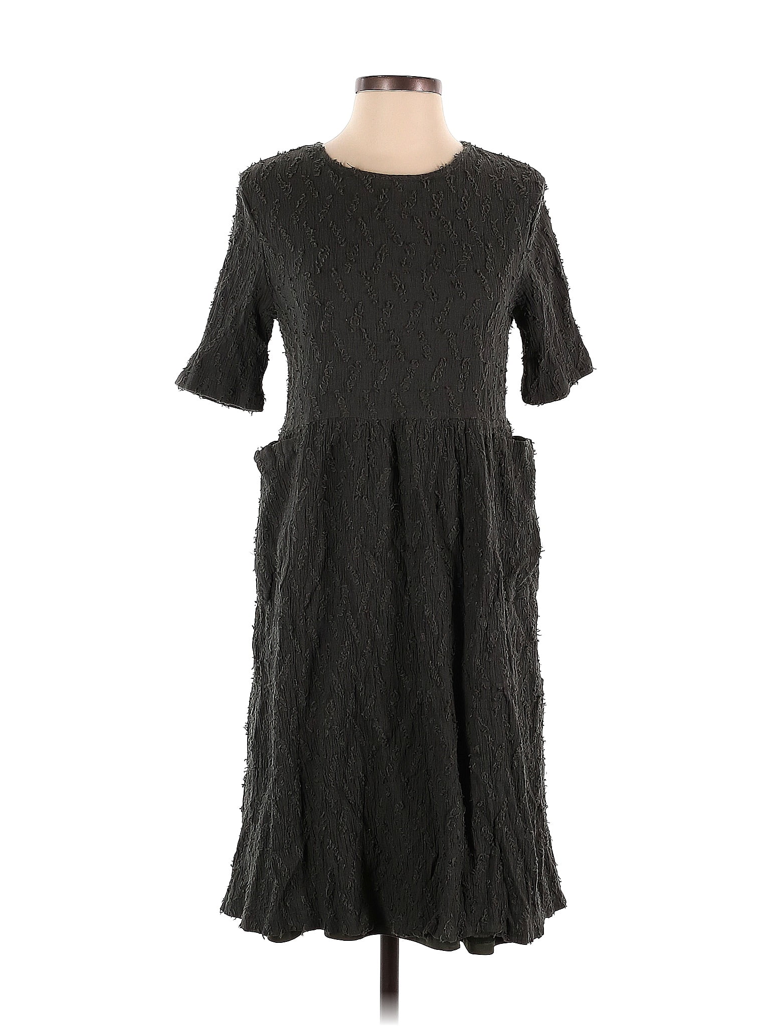 Hidden Alley Gray Casual Dress Size S