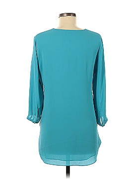 White House Black Market 3/4 Sleeve Blouse (view 2)