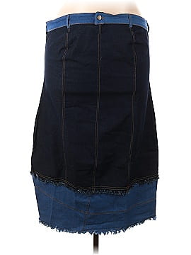 Ashley Stewart Denim Skirt (view 1)