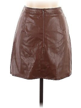 Elf Sack Faux Leather Skirt (view 2)