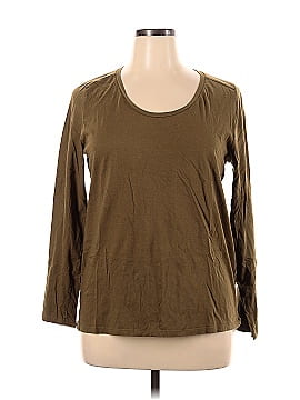 Ann Taylor LOFT Outlet Long Sleeve T-Shirt (view 1)