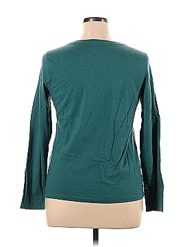 Ann Taylor LOFT Outlet Long Sleeve T-Shirt (view 2)