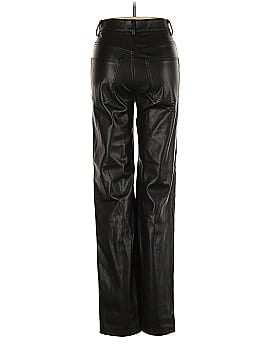 Zara Faux Leather Pants (view 2)