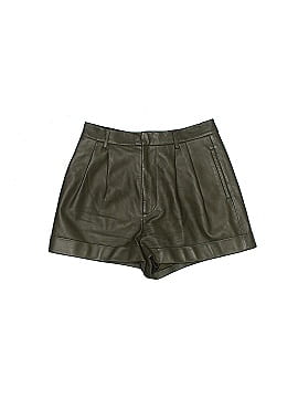 Alice + Olivia Leather Shorts (view 1)