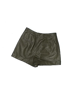 Alice + Olivia Leather Shorts (view 2)
