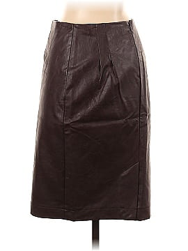 Ann Taylor Faux Leather Skirt (view 2)