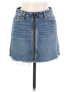 We the Free Denim Skirt (view 1)