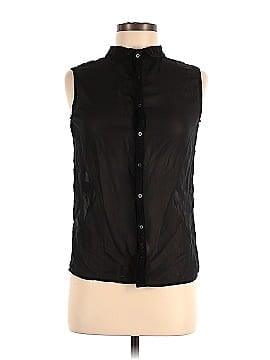 Maje Sleeveless Silk Top (view 1)