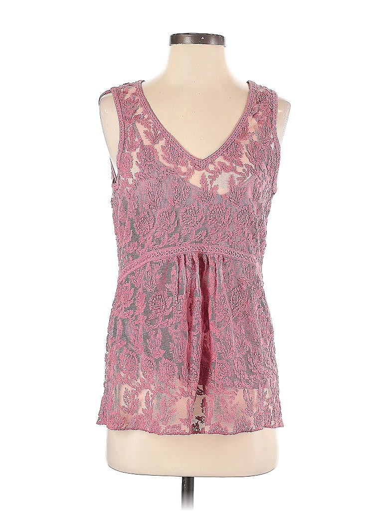 Sundance Pink Sleeveless Blouse Size M - photo 1