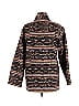 Chico's Design 100% Cotton Stripes Brown Jacket Size M - photo 2
