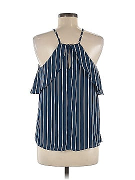 Blue Rain Sleeveless Blouse (view 2)