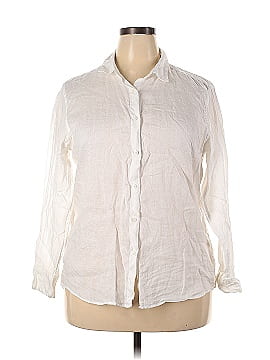 Uniqlo Long Sleeve Button-Down Shirt (view 1)