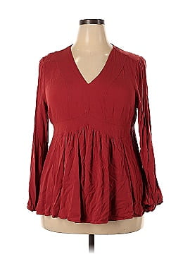 Torrid Long Sleeve Blouse (view 1)