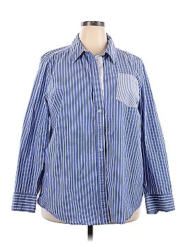 Lane Bryant Long Sleeve Button-Down Shirt (view 1)