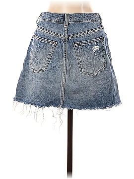 We the Free Denim Skirt (view 2)