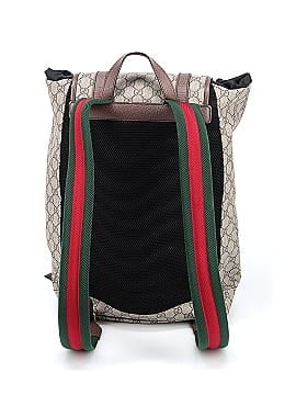 Gucci Supreme Monogram GG Neo Vintage Double Buckle Backpack (view 2)
