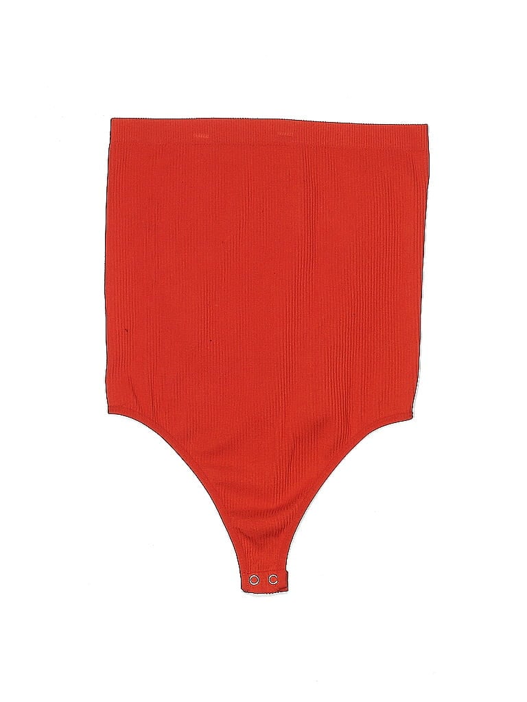 Pre-owned Forever 21 Bodysuit In Red