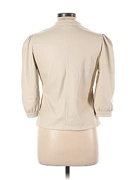 Evereve Faux Leather Top (view 2)