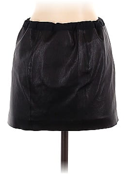 Payne Faux Leather Skirt (view 2)