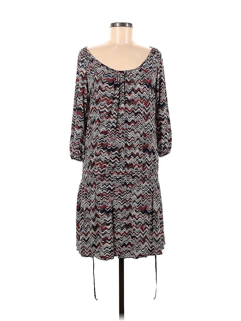 Pre-owned Casting Casual Dress In Gray