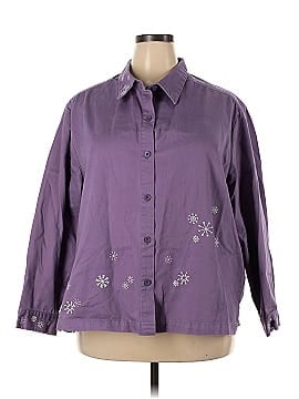 Cj Banks Long Sleeve Button-Down Shirt (view 1)