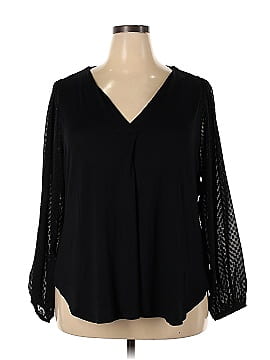 Lane Bryant Long Sleeve Blouse (view 1)