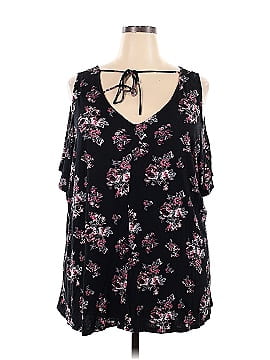 24/7 Maurices Short Sleeve Blouse (view 1)