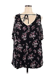 24/7 Maurices Short Sleeve Blouse