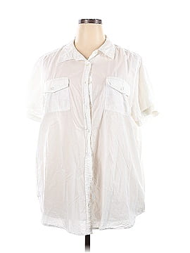 Woman Within Short Sleeve Blouse (view 1)