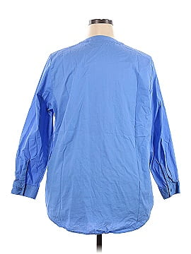 Woman Within 3/4 Sleeve Button-Down Shirt (view 2)