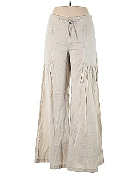 Contrast Linen Pants (view 1)