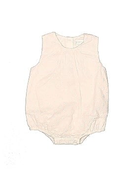 The Little White Company Short Sleeve Onesie (view 1)