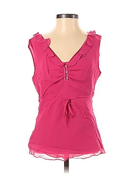 Express Sleeveless Silk Top (view 1)