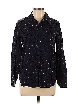 Maeve Long Sleeve Button-Down Shirt (view 1)