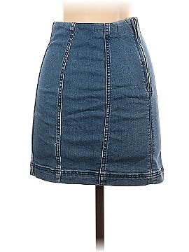 Free People Denim Skirt (view 2)