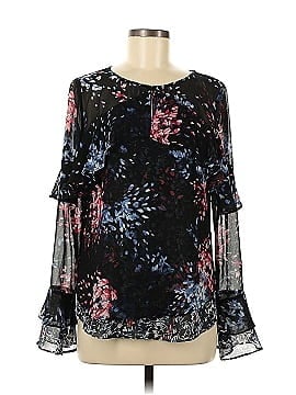 White House Black Market Long Sleeve Blouse (view 1)