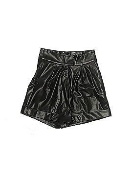 Re:named Faux Leather Shorts (view 1)