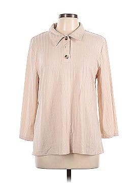 Ann Taylor 3/4 Sleeve Button-Down Shirt (view 1)