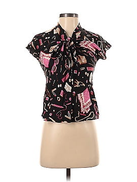 Talbots Short Sleeve Silk Top (view 1)