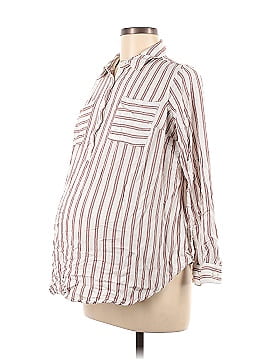 Isabel Maternity Long Sleeve Blouse (view 1)
