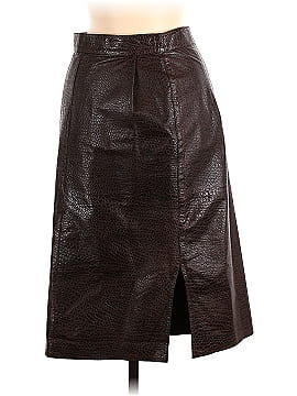 Mani Leather Skirt (view 2)