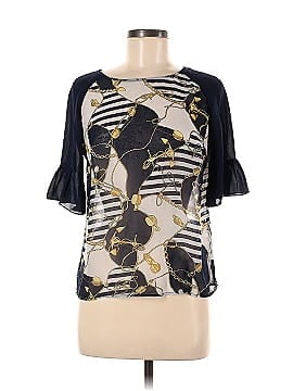 Zara Basic Short Sleeve Blouse (view 1)