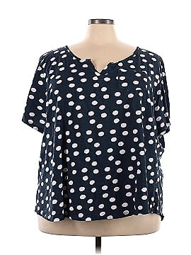 Evans Short Sleeve Blouse (view 1)