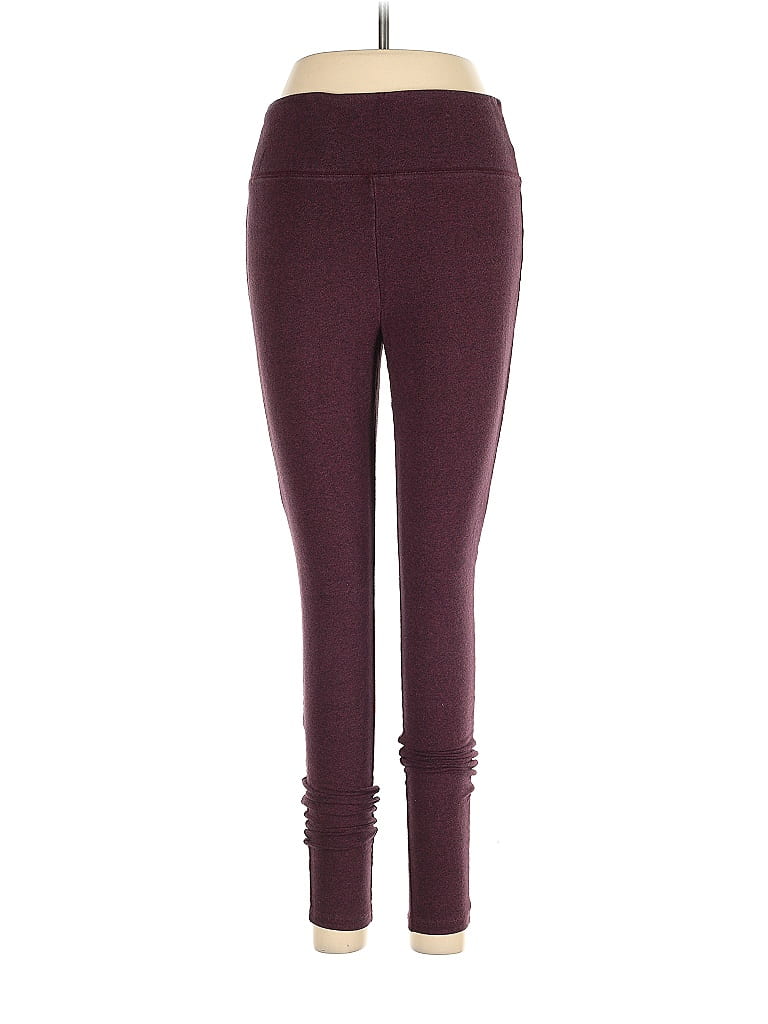 Mossimo Supply Co. Solid Burgundy Active Pants Size M - photo 1